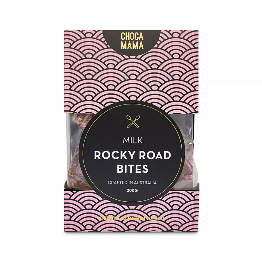 Milk Rocky Road Bites 200g - medium stand up box